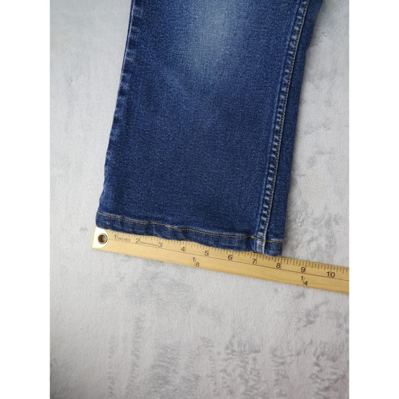 Levi's 517 Flare Jeans Women's 16.5 Plus Blue Denim Bootcut Stretch - Picture 7 of 9